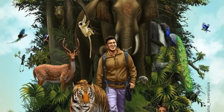 ಅಪ್ಪು ಗಂಧದ ಗುಡಿ ಈ ಭೂಮಿಗೆ ಇಳಿದ ನಾಕವೋ..