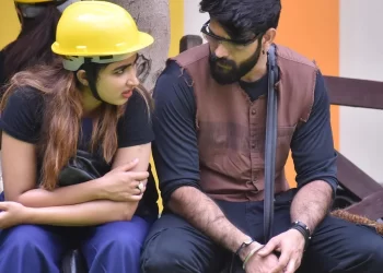 ಮಿತಿಮೀರಿದ ರೊಮ್ಯಾನ್ಸ್ : ಸಾನ್ಯಾ-ರೂಪೇಶ್‍ಗೆ ಕಿಚ್ಚನ ವಾರ್ನಿಂಗ್