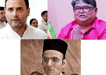 ಸಾವರ್ಕರ್ ದೇಶದ್ರೋಹಿಯೆಂದ ರಾಹುಲ್ ಗಾಂಧಿ : ಸಿಡಿದೆದ್ದ ಸಾವರ್ಕರ್ ಮೊಮ್ಮಗ