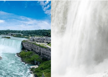 ಮಂಜುಗಡ್ಡೆಯಾದ ನಯಾಗರ ಜಲಪಾತ : ಸೈಕ್ಲೋನ್ ಬಾಂಬ್