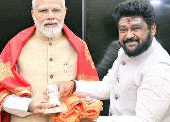 60ರ ಹೊಸ್ತಿಲಲ್ಲಿ ಜಗ್ಗೇಶ್ : ನವರಸನಾಯಕನಿಗೆ ಮೋದಿ ಆಶೀರ್ವಾದ