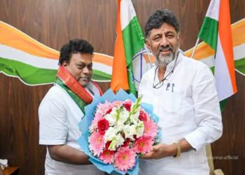 ಕಾಂಗ್ರೆಸ್ ಸೇರಿದ ಸಾಧುಕೋಕಿಲ ಹೇಳ್ತಾರೆ ಕೋವಿಡ್ ಕಥೆ : ಡಿಕೆ ಶಿವಕುಮಾರ್ ಟಾಸ್ಕ್