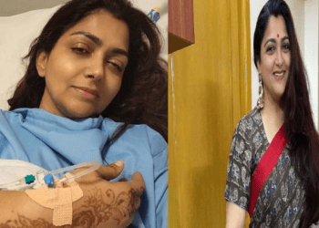 ದಿಢೀರ್ ಸಣ್ಣಗಾಗಿದ್ದ ಖುಷ್ಬೂ ದಿಢೀರ್ ಆಸ್ಪತ್ರೆಗೆ