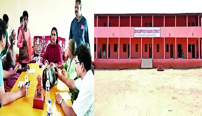 ಹೊಸಪೇಟೆಯ ಶಾಲೆ ದತ್ತು ಸ್ವೀಕಾರ ಮಾಡಿದ ಗೀತಾ ಶಿವರಾಜ್ ಕುಮಾರ್