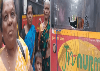 ನಿಲ್ಲಿಸದ ಬಸ್.. ಮಹಿಳೆಯಿಂದ ಕಲ್ಲೇಟು.. 6 ಸಾವಿರ ದಂಡ.. : ತಪ್ಪು ಯಾರದು..?