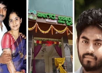 ಗೌಡ್ರು ಬೀಗರೂಟ ಹೋಟೆಲ್ ಮಾಲೀಕ ಕೊಲೆ : ಪತ್ನಿ, ಪ್ರಿಯಕರ ಅರೆಸ್ಟ್