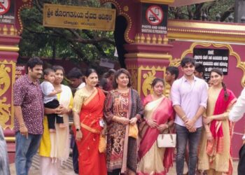 ಕೊರಗಜ್ಜನ ಹರಕೆ ತೀರಿಸಿದ ಮಾಲಾಶ್ರೀ ಮತ್ತು ಮಕ್ಕಳು