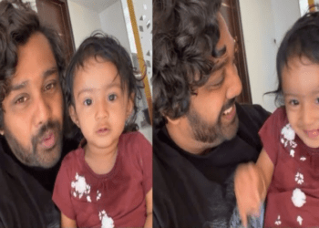 ಮಗಳು ರುದ್ರಾಕ್ಷಿ ಜೊತೆ ಧ್ರುವ ಸರ್ಜಾ ರೀಲ್ಸ್‌ : ಪ್ರೇರಣಾನ ಮರೀಬೇಡಿ ಅಂದ್ರು ಫ್ಯಾನ್ಸ್