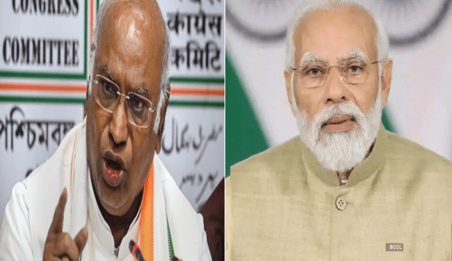 ನ್ಯೂಸ್‌ ಚಾನೆಲ್ಲುಗಳ ಕಂಟ್ರೋಲ್‌ ಮೋದಿ, ಬಿಜೆಪಿ ಕೈಲಿದೆ : ಮಲ್ಲಿಕಾರ್ಜುನ ಖರ್ಗೆ