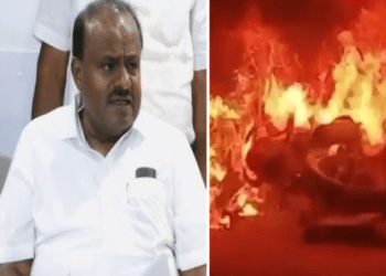 ನಾಗಮಂಗಲದ ಬದರಿಕೊಪ್ಪಲಿನಲ್ಲೀಗ ಗಂಡಸರೇ ಇಲ್ಲ : ಹೆದರಬೇಡಿ ತಾಯೀ.. ಎಂದು ಧೈರ್ಯ ತುಂಬಿದ ಕುಮಾರಸ್ವಾಮಿ..!