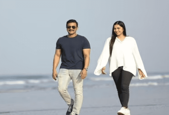 ಮಾಸ್ಕ್‌ ಮಸಾಲಾ ಬಘೀರ ಚಿತ್ರದಲ್ಲಿ ಶ್ರೀಮುರಳಿ ರುಕ್ಮಿಣಿ ವಸಂತ್‌ ಪ್ರೇಮಗೀತೆ..!