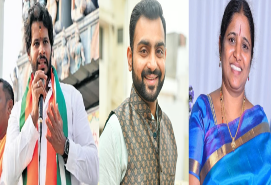 ಚನ್ನಪಟ್ಟಣಕ್ಕೆ ನಿಖಿಲ್‌, ಶಿಗ್ಗಾಂವಿಗೆ ಭರತ್‌ ಬೊಮ್ಮಾಯಿ, ಸಂಡೂರಿಗೆ ಅನ್ನಪೂರ್ಣ ತುಕಾರಾಂ : ಪಿ-ಮಾರ್ಕ್‌ ಎಕ್ಸಿಟ್‌ ಪೋಲ್‌