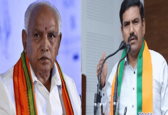 ಯಡಿಯೂರಪ್ಪ ಎದುರೇ ವಿಜಯೇಂದ್ರಗೆ ಬುದ್ದಿವಾದ ಹೇಳಿದ ಲೀಡರ್ಸ್..!