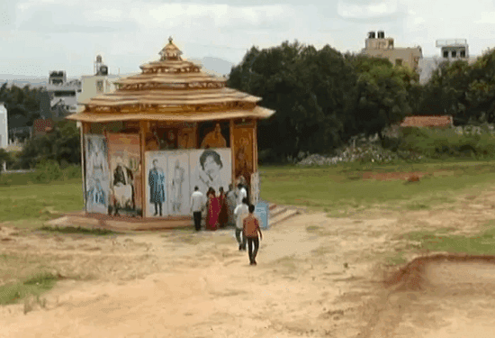 ವರಮಹಾಲಕ್ಷ್ಮಿ ಹಬ್ಬಕ್ಕೆ ವಿಷ್ಣು ಸಮಾಧಿ ನೆಲಸಮ : ಗಣೇಶ ಹಬ್ಬದ ಹೊತ್ತಿಗೆ ಜಮೀನೇ ಇಲ್ಲ..!