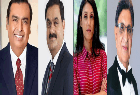 ಭಾರತದ ಟಾಪ್‌ 10 ಶ್ರೀಮಂತರ ಹೊಸ ಲಿಸ್ಟ್..!‌