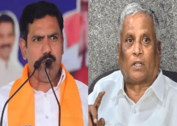ವಿಜಯೇಂದ್ರ ಸ್ಥಾನಕ್ಕೆ ವಿ ಸೋಮಣ್ಣ ಸಾಧ್ಯತೆ : ರಾಘವೇಂದ್ರ ಮೋದಿ ಟೀಂಗೆ